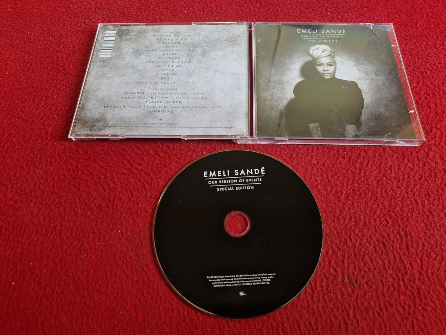 EMELI SANDE OUR VERSION OF EVENTS SPECIAL EDITION CD