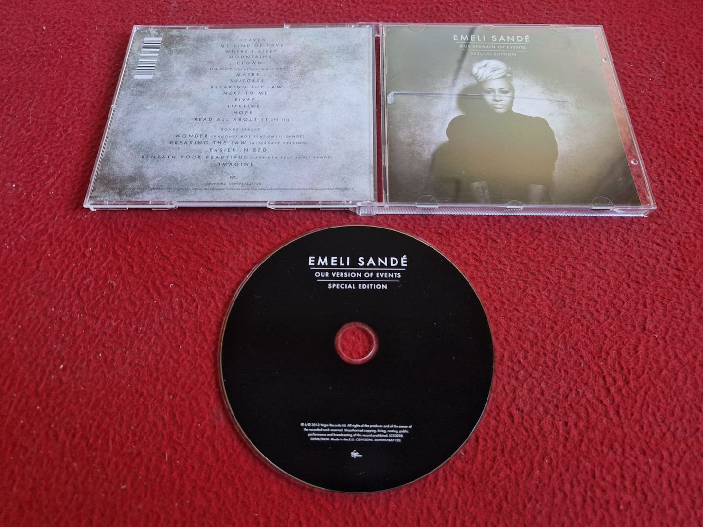 EMELI SANDE OUR VERSION OF EVENTS SPECIAL EDITION CD