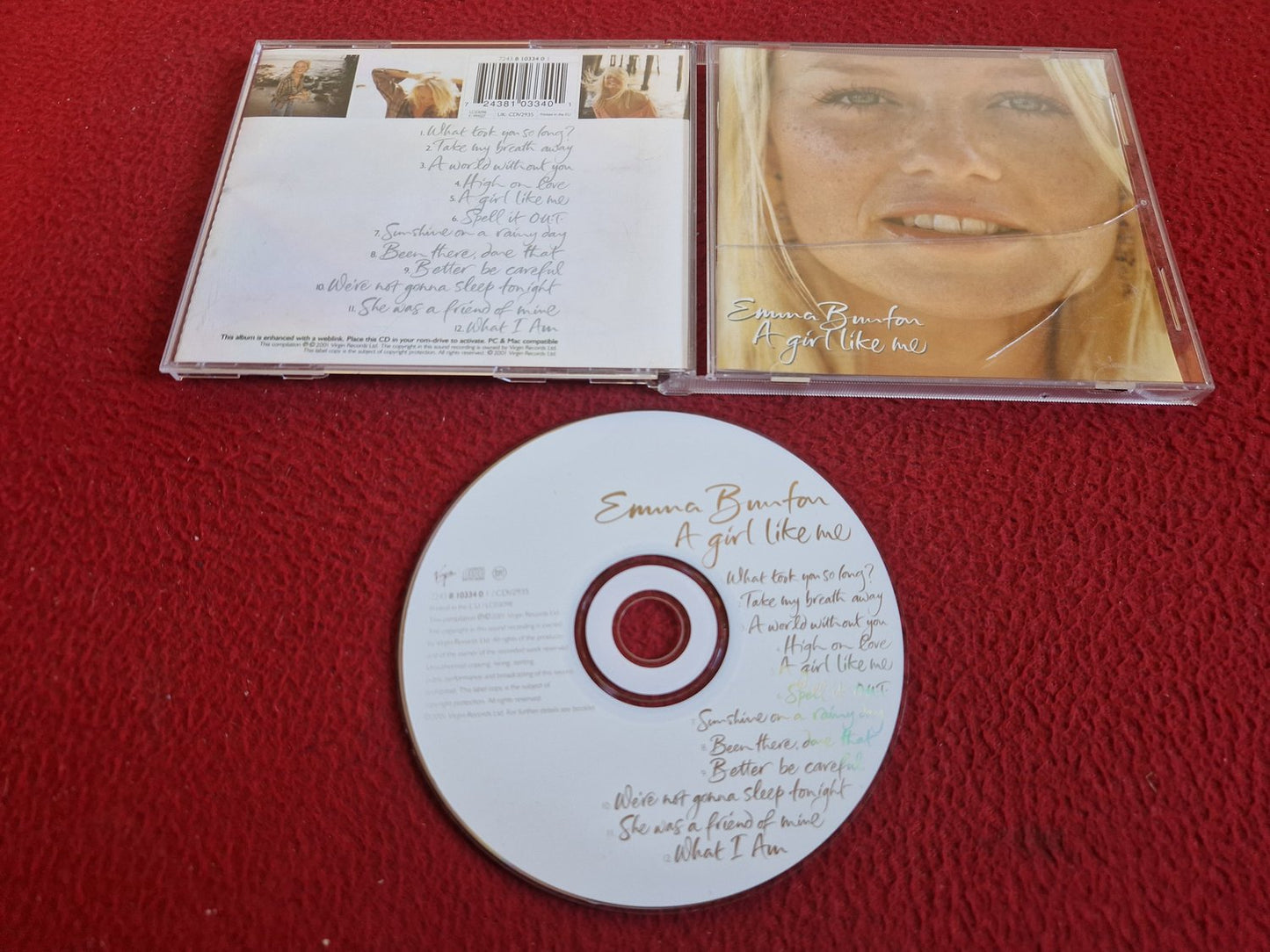 EMMA BUNTON A GIRL LIKE ME CD