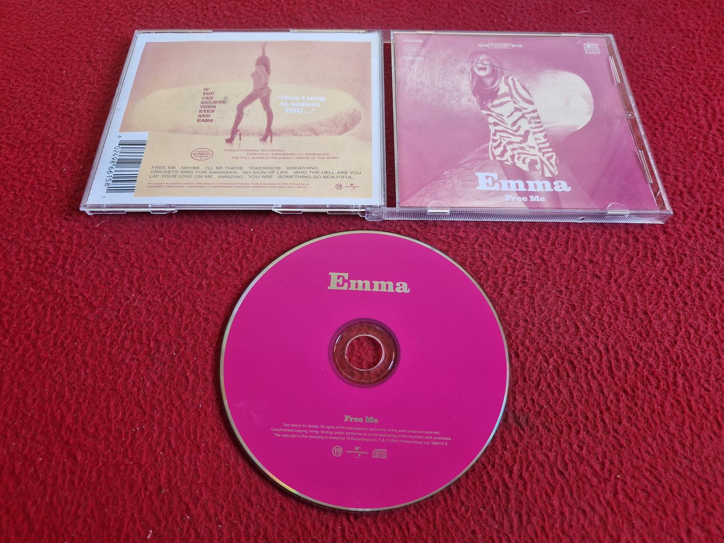 EMMA FREE ME CD