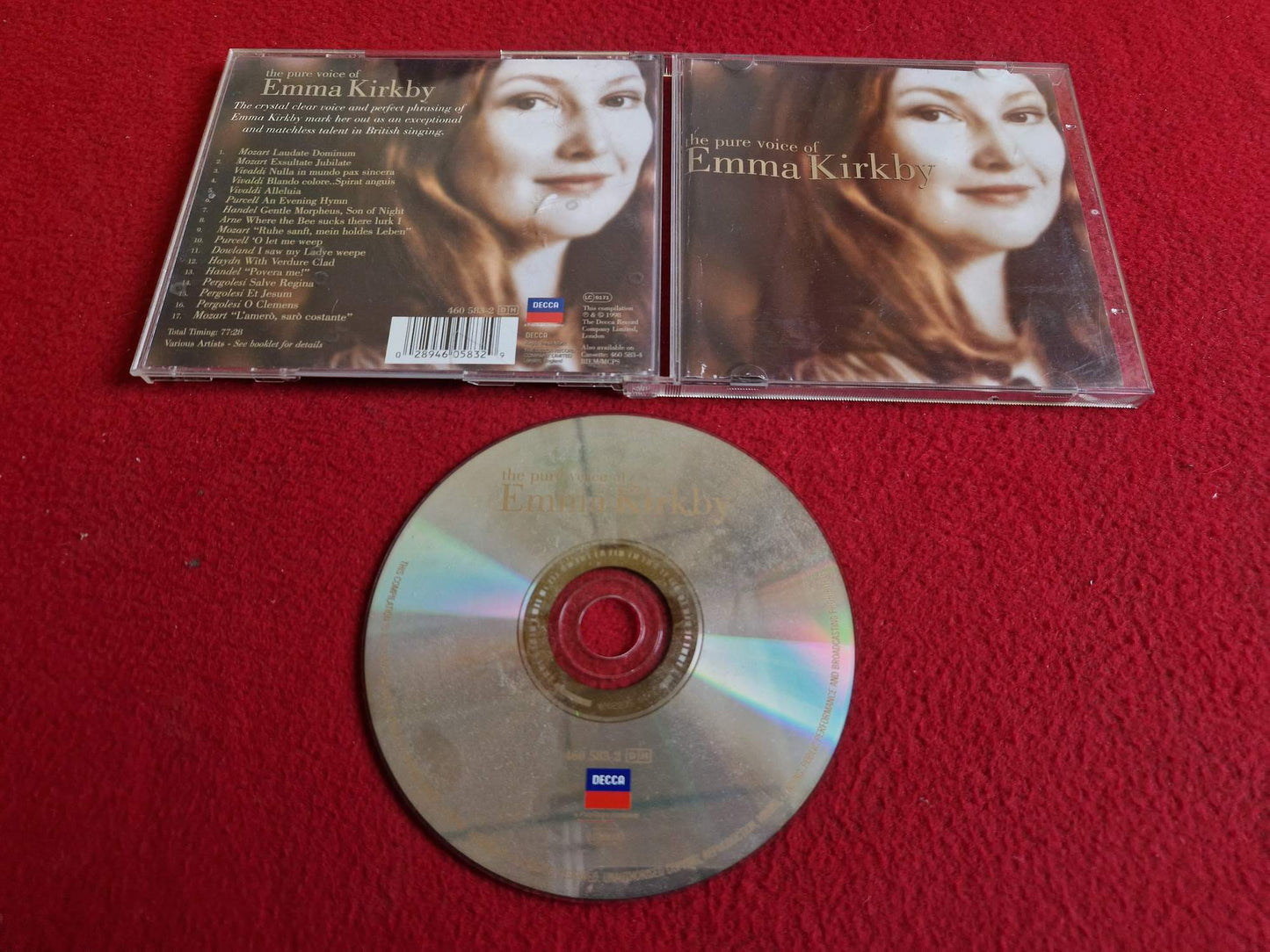 EMMA KIRKBY THE PURE VOICE OF CD