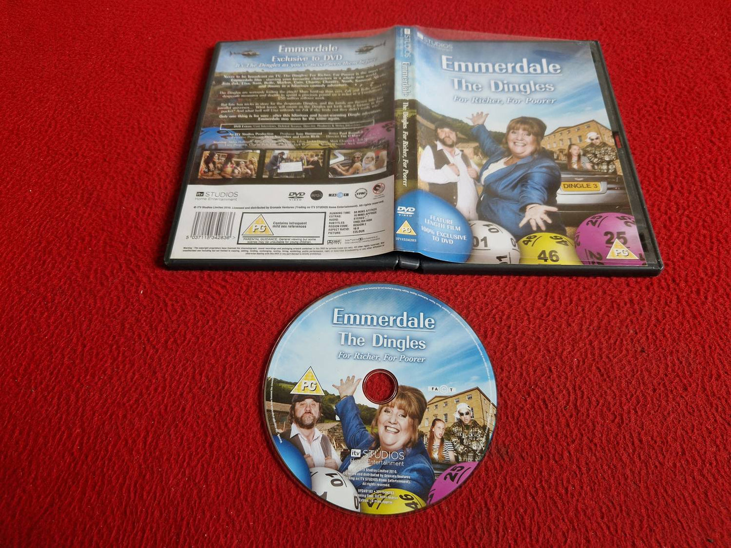 EMMERDALE THE DINGLES FOR RICHER FOR POORER DVD