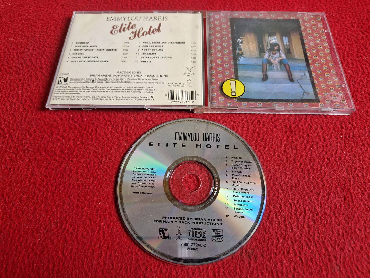 EMMYLOU HARRIS ELITE HOTEL CD