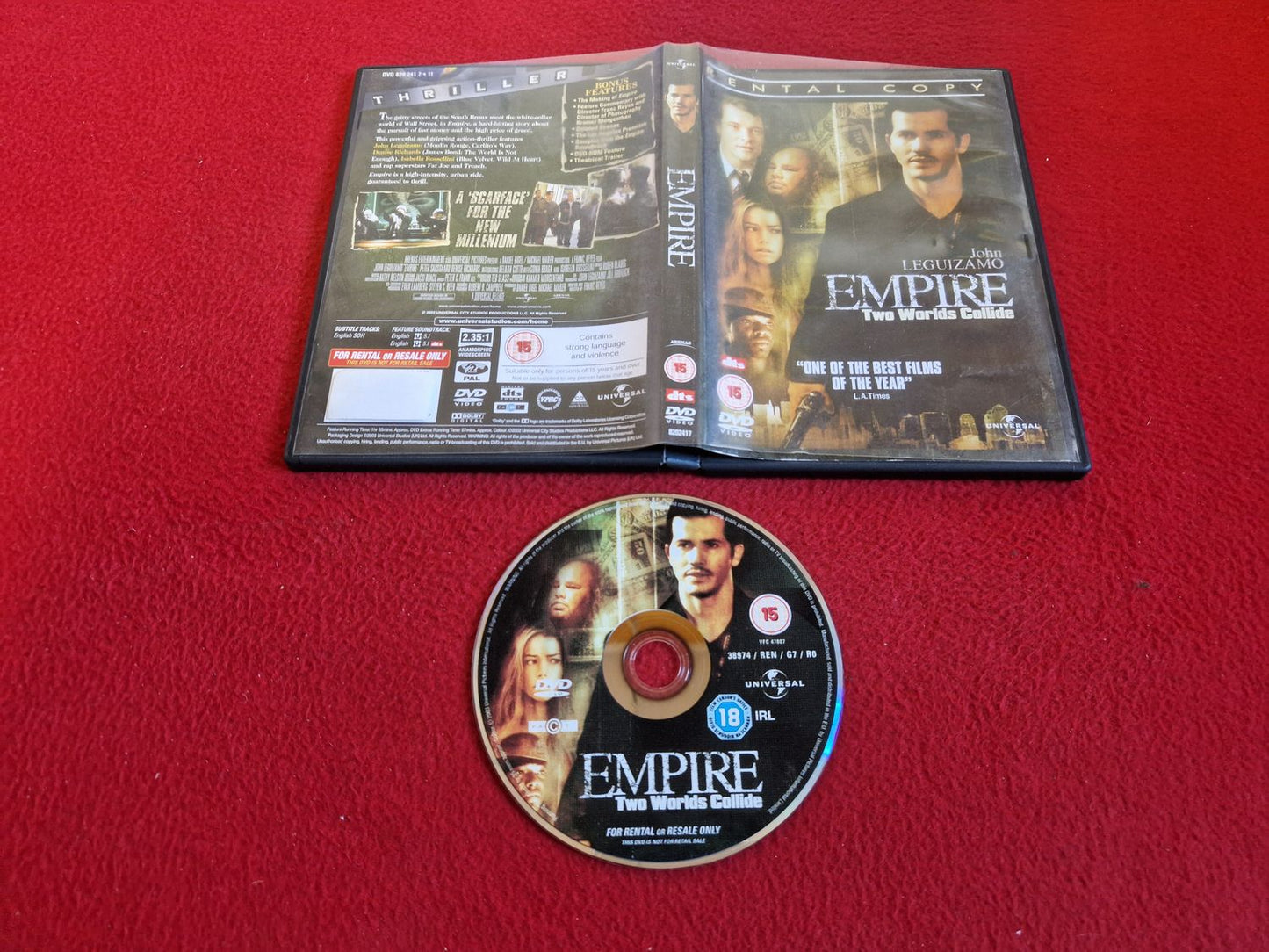 EMPIRE DVD