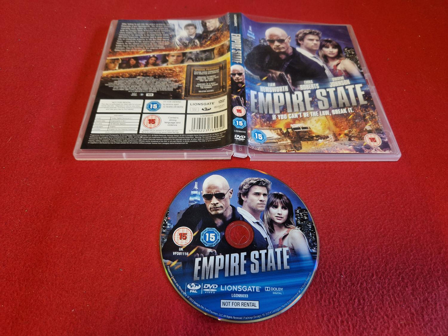 EMPIRE STATE till DVD