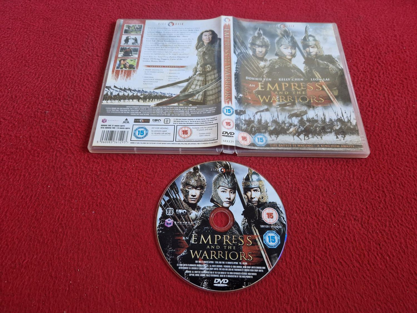 EMPRESS AND THE WARRIORS DVD