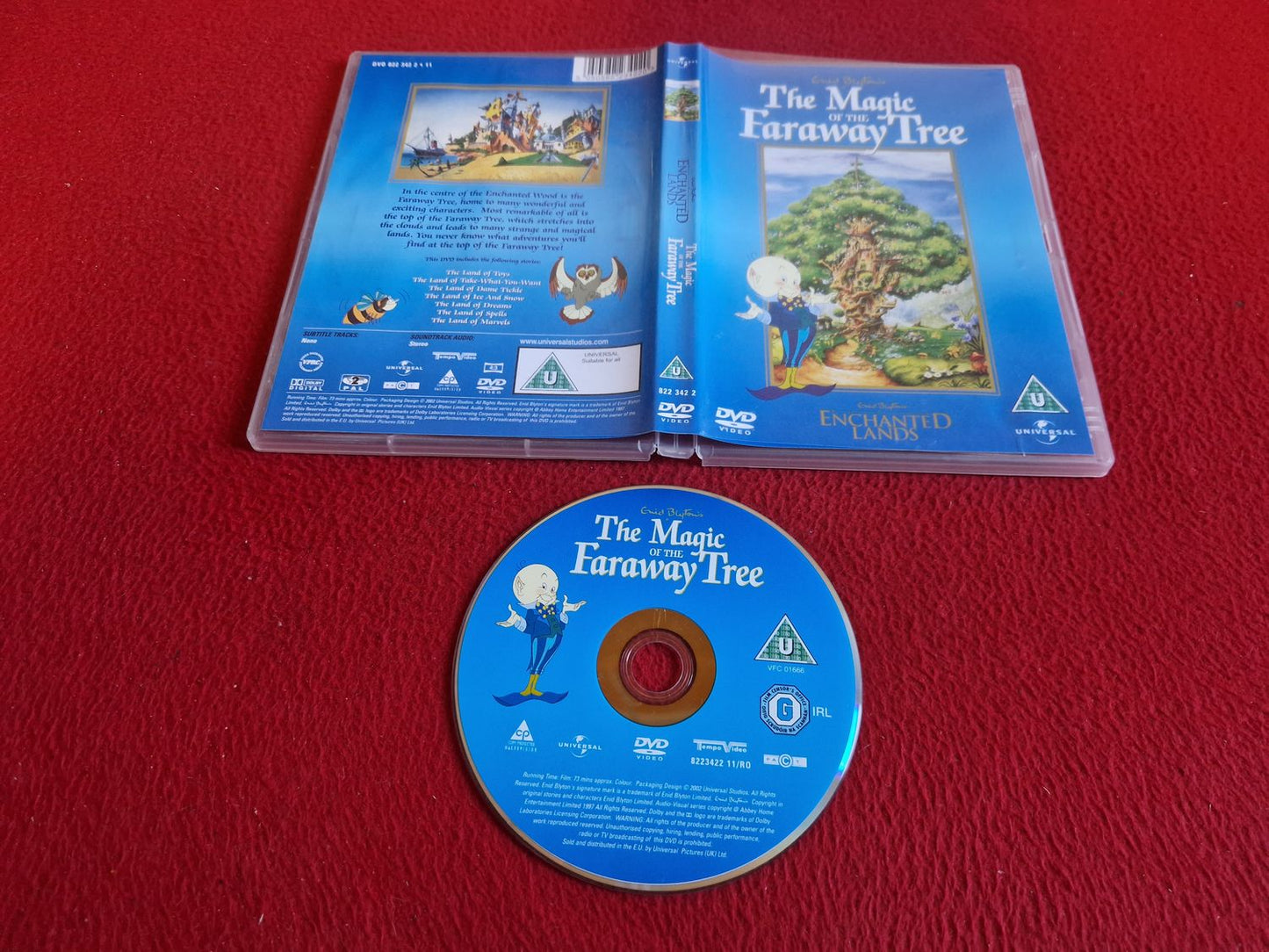 ENCHANTED LANDS THE MAGIC OF THE FARAWAY TREE DVD