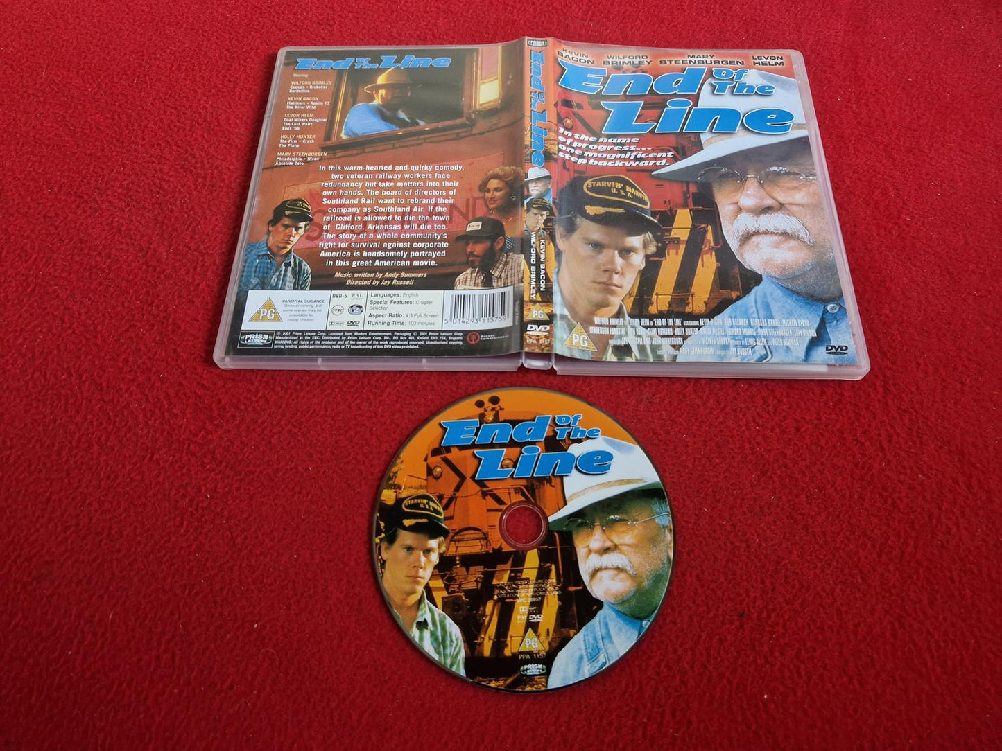 END OF THE LINE DVD