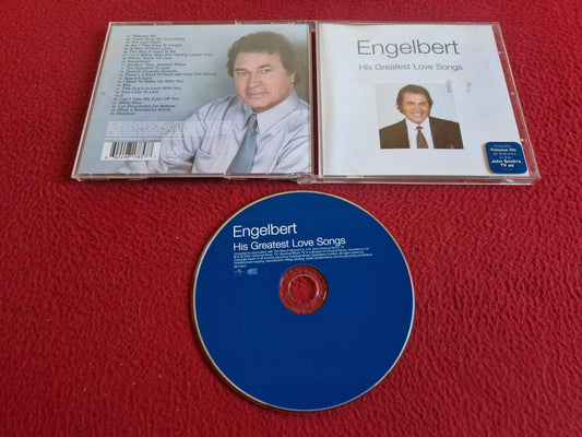 ENGELBERT HUMPERDINCK HIS GREATEST LOVE SONGS CD
