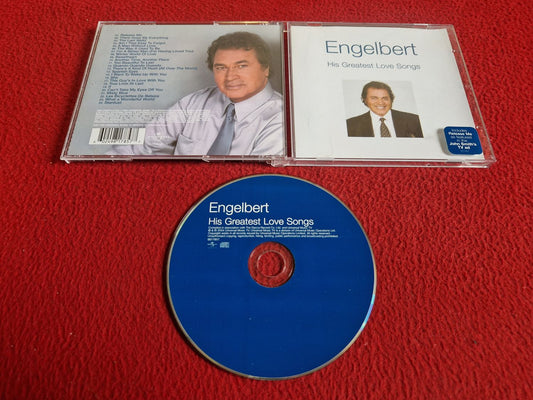 ENGELBERT HUMPERDINCK HIS GREATEST LOVE SONGS CD