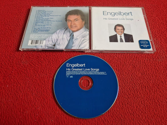 ENGELBERT HUMPERDINCK HIS GREATEST LOVE SONGS CD