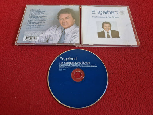 ENGELBERT HUMPERDINCK HIS GREATEST LOVE SONGS CD