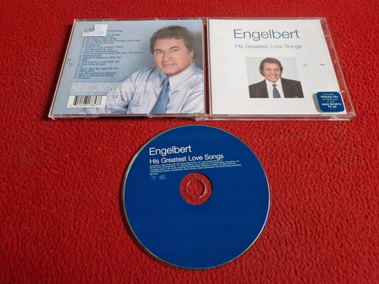 ENGELBERT HUMPERDINCK HIS GREATEST LOVE SONGS CD