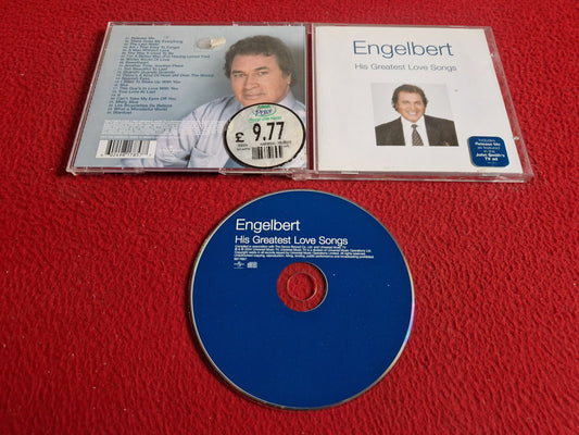 ENGELBERT HUMPERDINCK HIS GREATEST LOVE SONGS CD