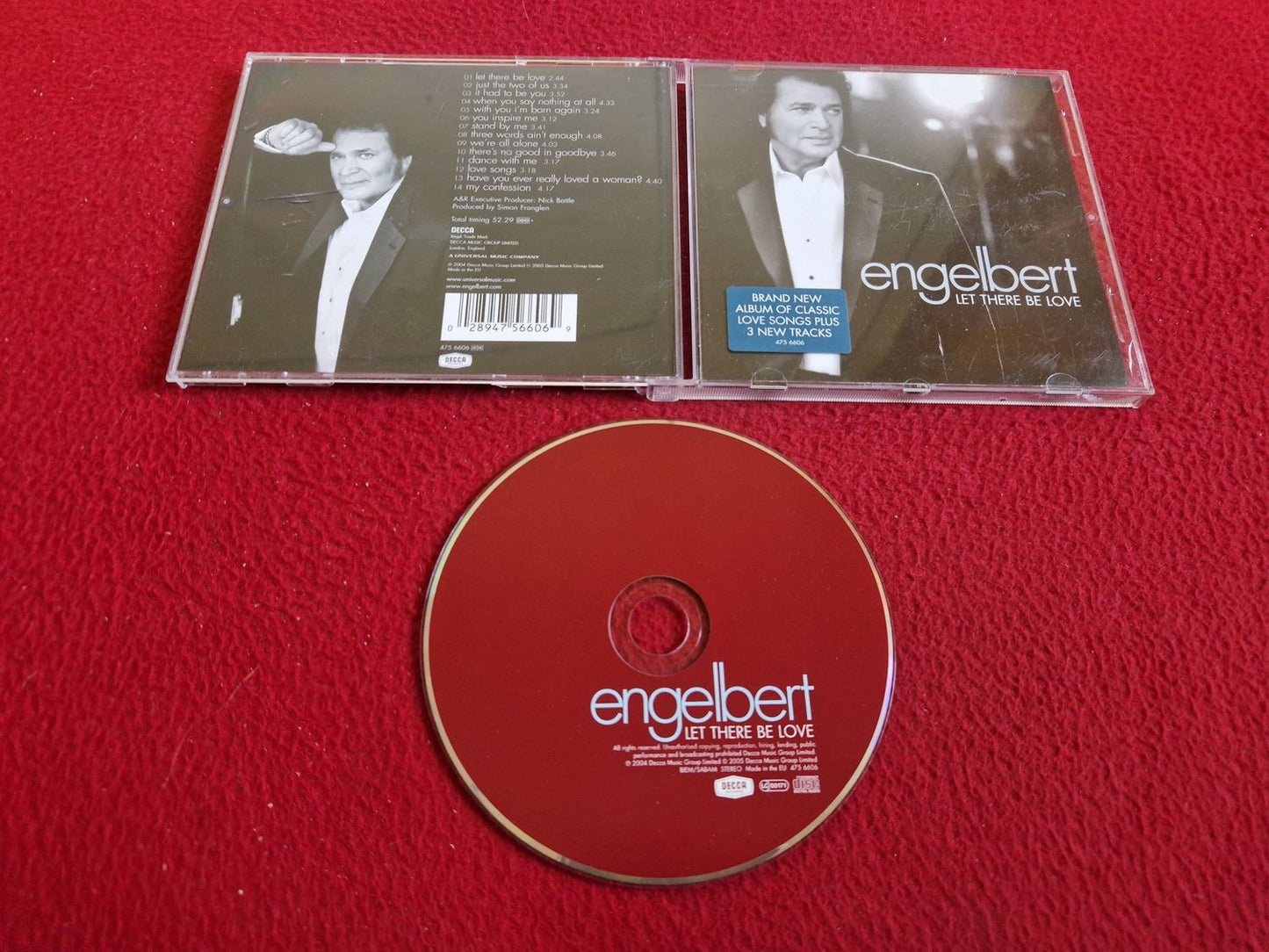 ENGELBERT HUMPERDINCK LET THERE BE LOVE CD
