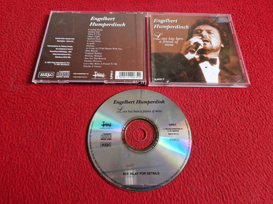 ENGELBERT HUMPERDINCK LOVE HAS BEEN A FRIEND OF MINE CD