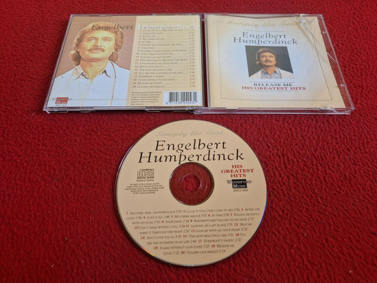 ENGELBERT HUMPERDINCK RELEASE ME HIS GREATEST HITS CD
