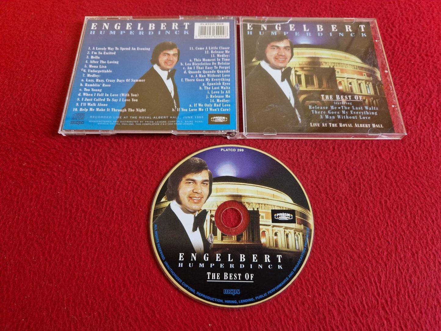 ENGELBERT HUMPERDINCK THE BEST OF CD