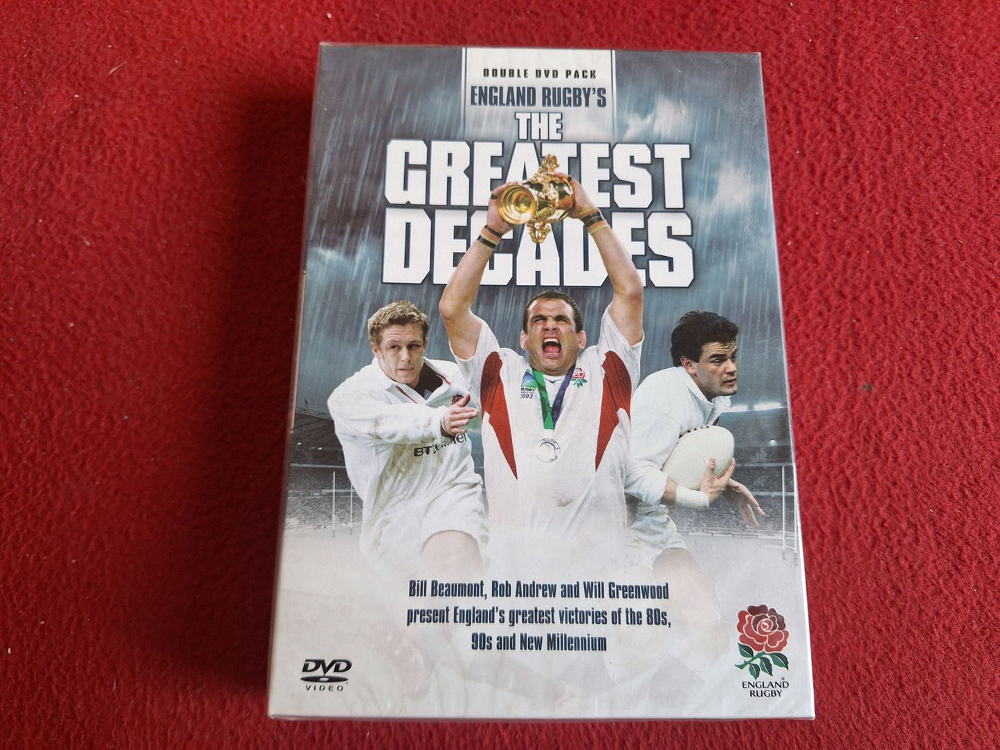 ENGLAND RUGBY THE GREATEST DECADES BOX DVD