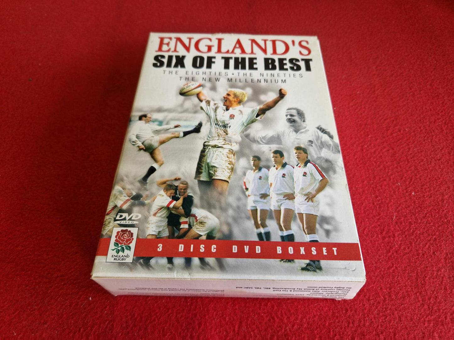 ENGLAND'S SIX OF THE BEST BOX till DVD