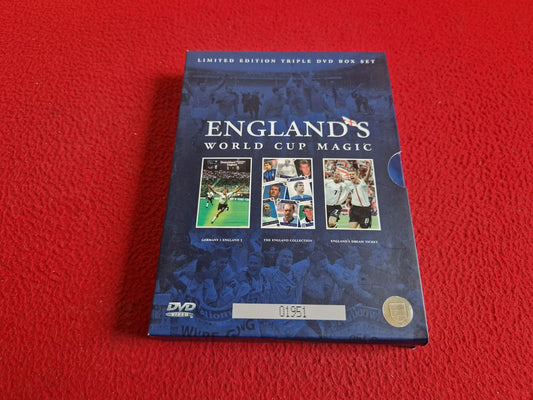 ENGLAND'S WORLD CUP MAGIC BOX DVD