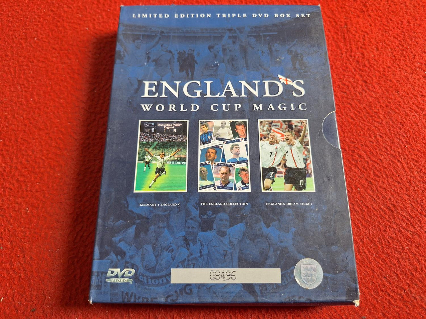 ENGLANDS WORLD CUP MAGIC LIMITED ED. BOX DVD