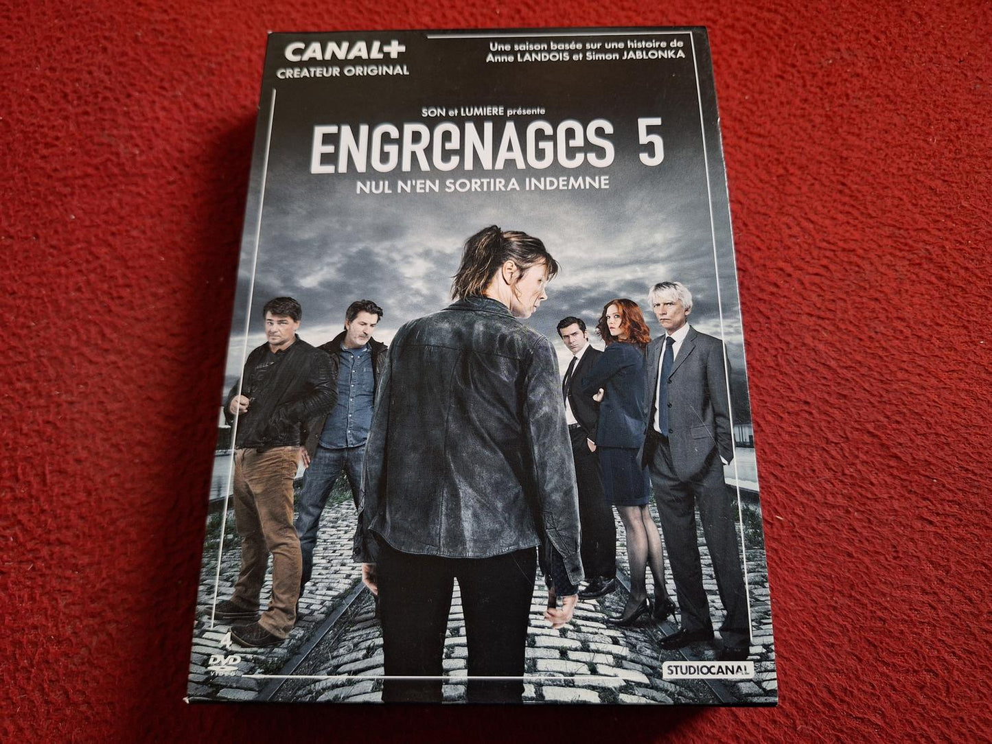 ENGRENAGES 5 [ FRANSKT TAL & TEXT ] BOX DVD
