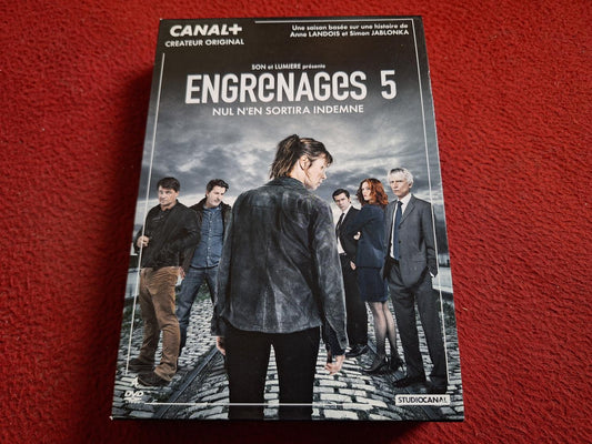 ENGRENAGES 5 [ FRANSKT TAL & TEXT ] BOX DVD