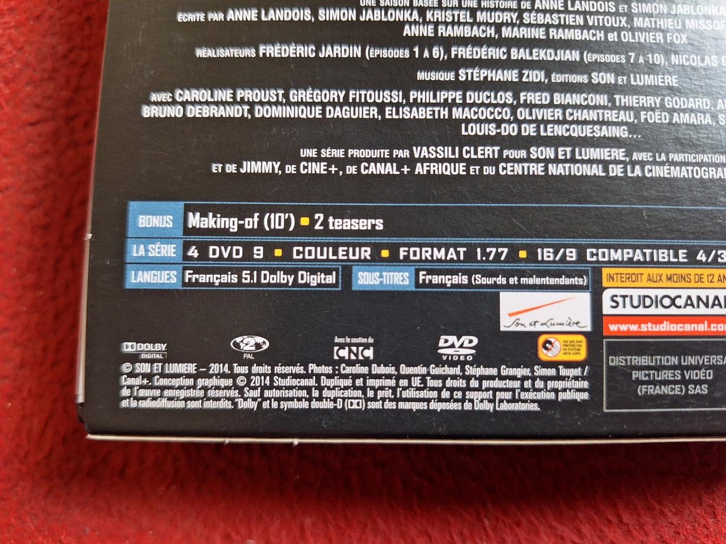 ENGRENAGES 5 [ FRANSKT TAL & TEXT ] BOX DVD