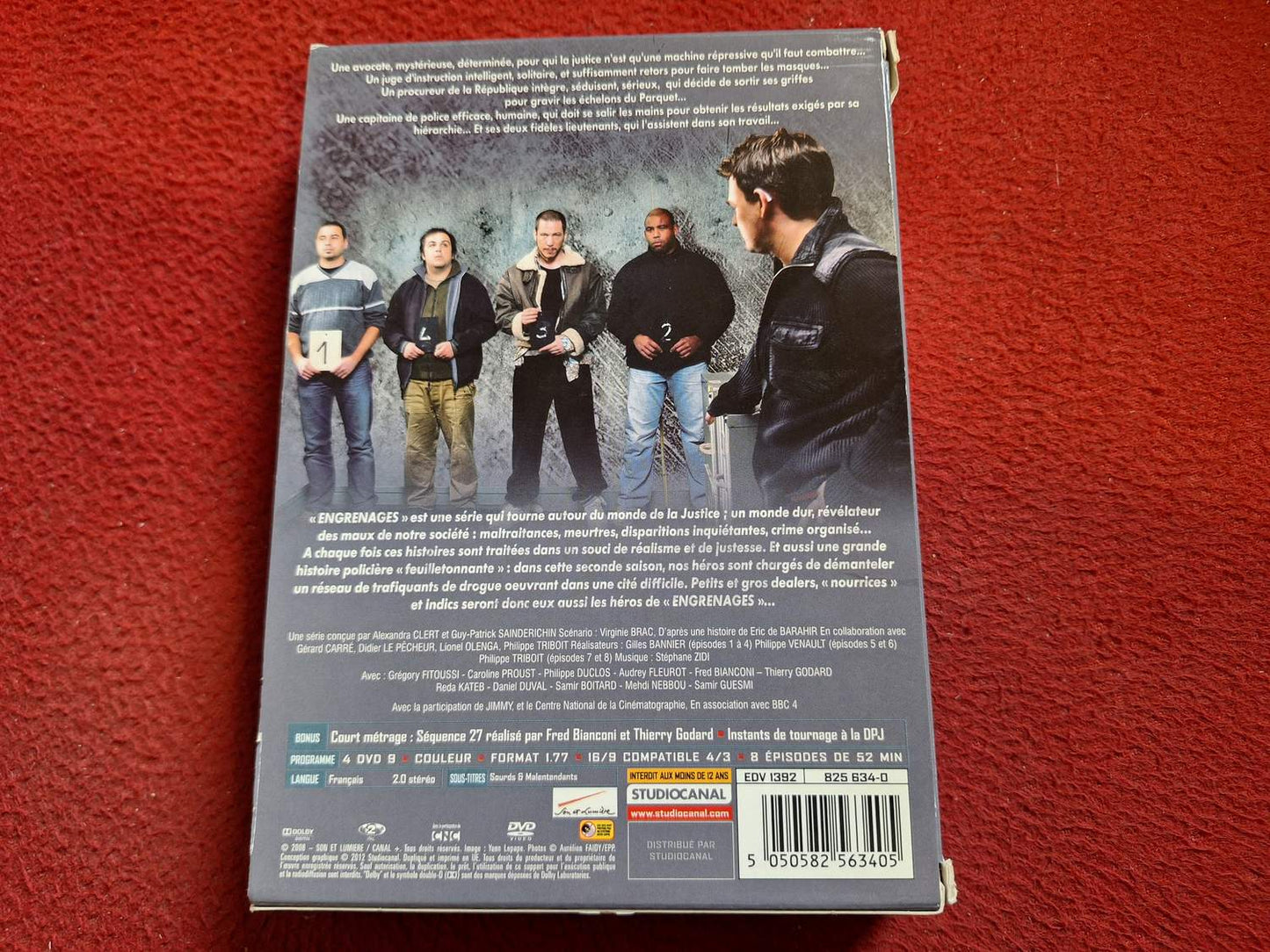 ENGRENAGES SAISON 2 [ FRANSKT TAL / TEXT ] BOX DVD