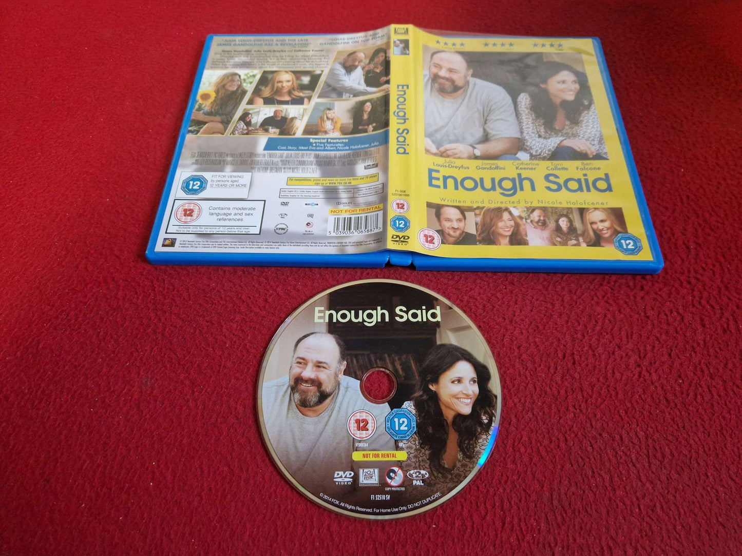 ENOUGH SAID DVD