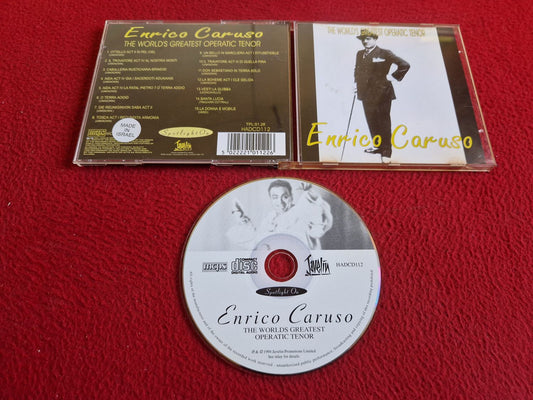 ENRICO CARUSO THE WORLD'S GREATEST OPERATIC TENOR CD