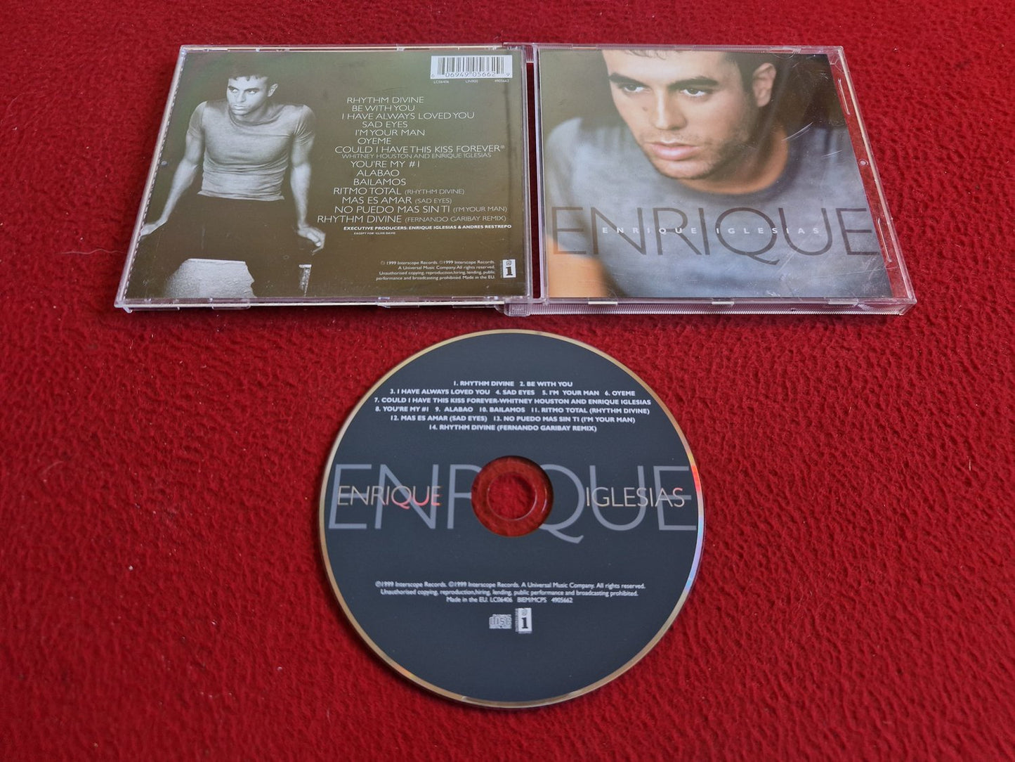 ENRIQUE IGLESIAS - ENRIQUE CD