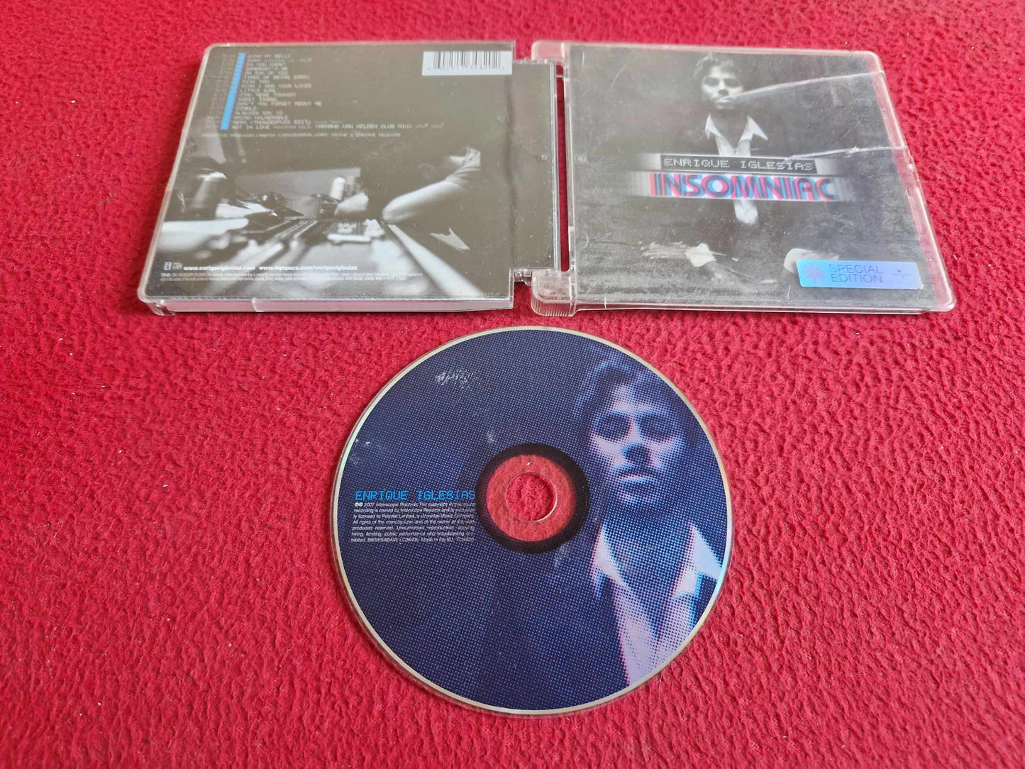 ENRIQUE IGLESIAS INSOMNIAC CD