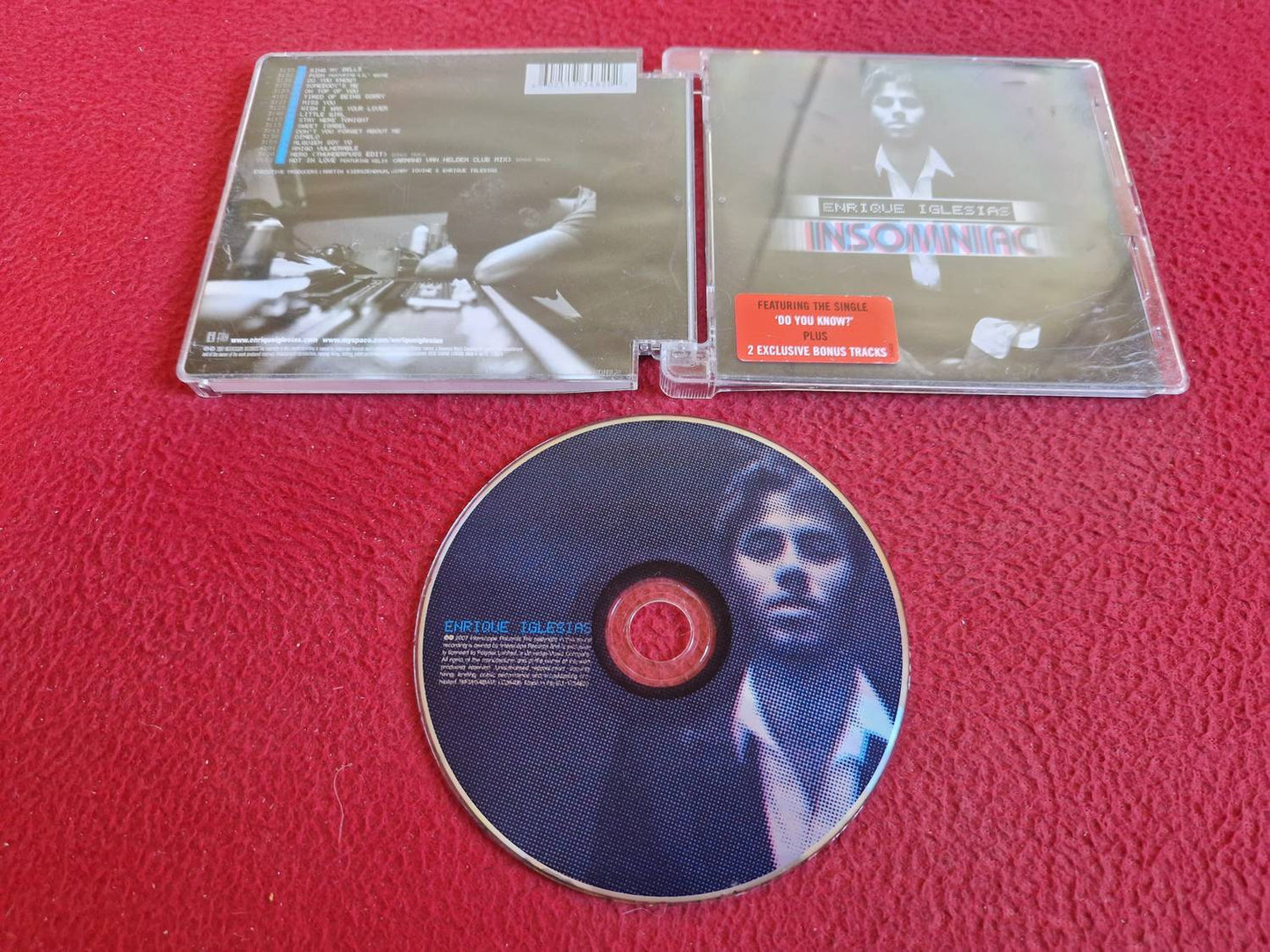 ENRIQUE IGLESIAS INSOMNIAC CD