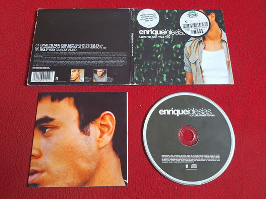 ENRIQUE IGLESIAS LOVE TO SEE YOU CRY CD