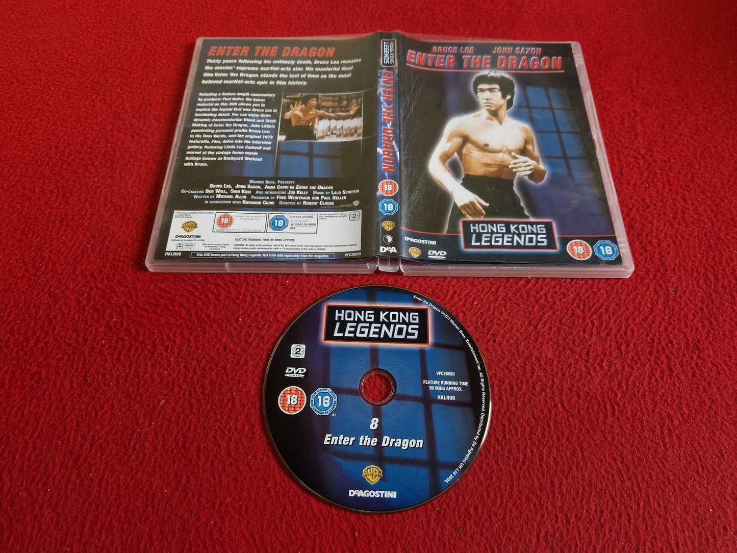 ENTER THE DRAGON [ BRUCE LEE / JOHN SAXON ] DVD