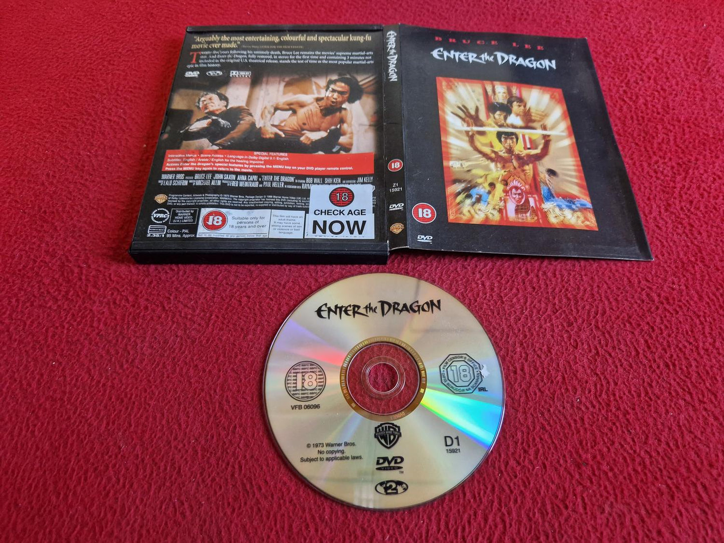 ENTER THE DRAGON [ SNAPCASE ] DVD
