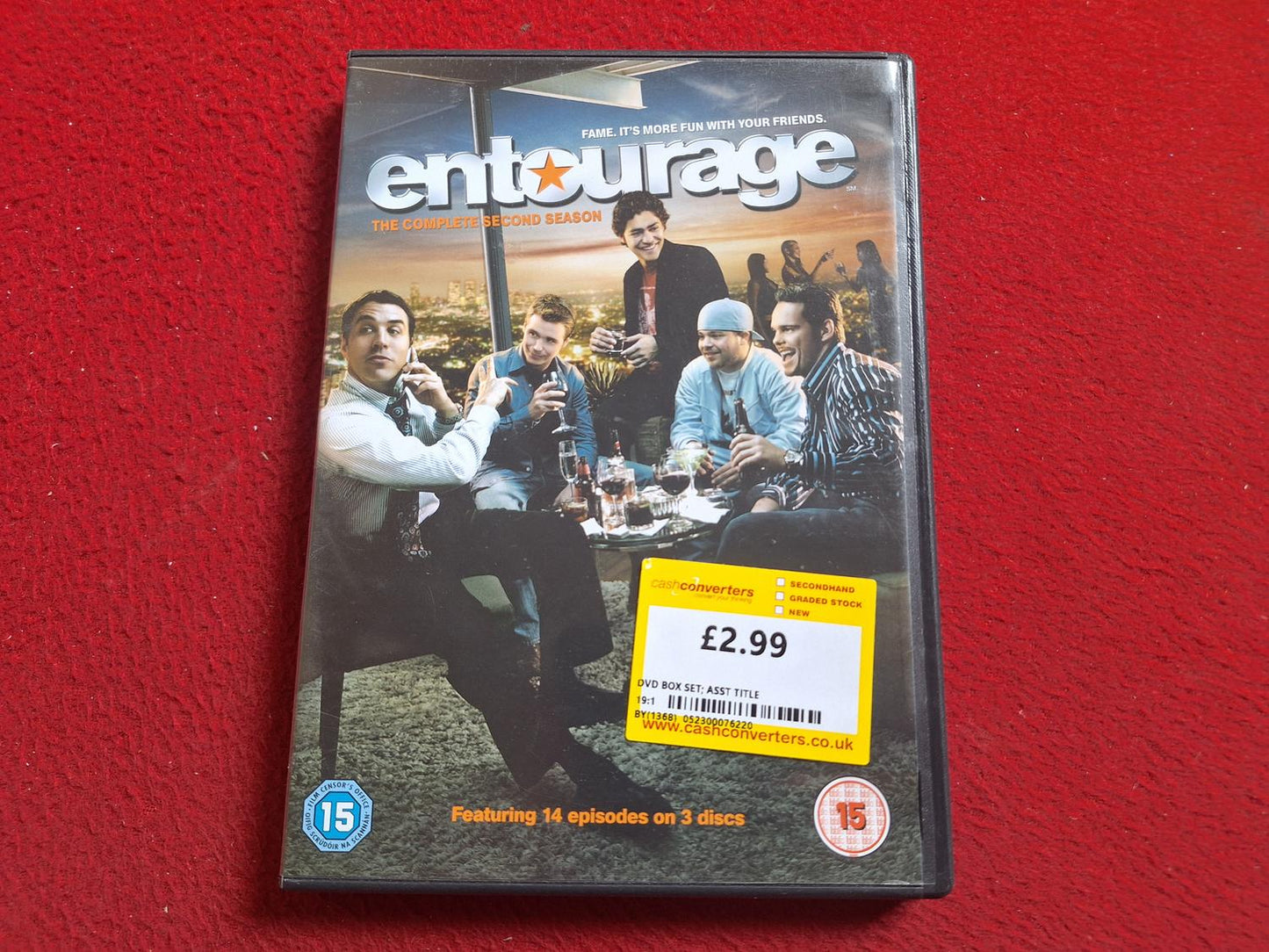 ENTOURAGE SEASON 2 BOX DVD