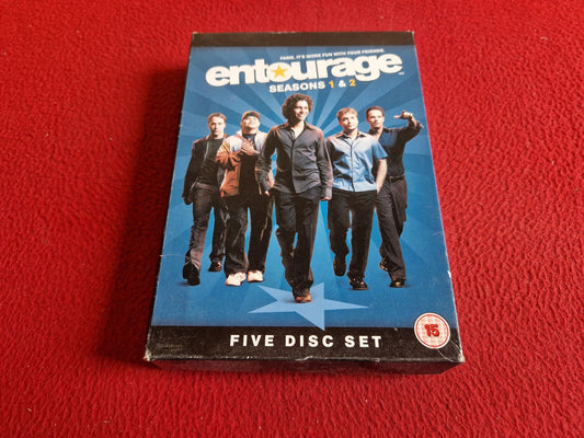 ENTOURAGE SEASONS 1 & 2 BOX DVD