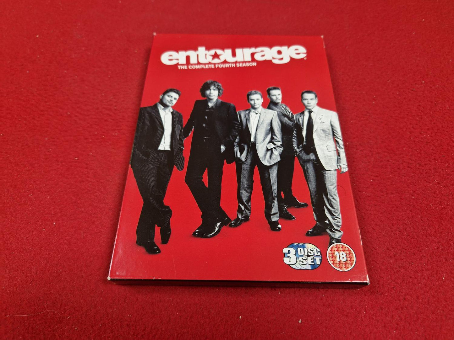 ENTOURAGE THE COMPLETE SEASON 4 BOX till DVD