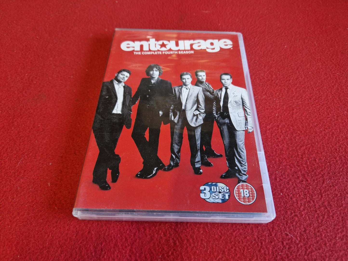 ENTOURAGE THE COMPLETE SEASON 4 BOX till DVD
