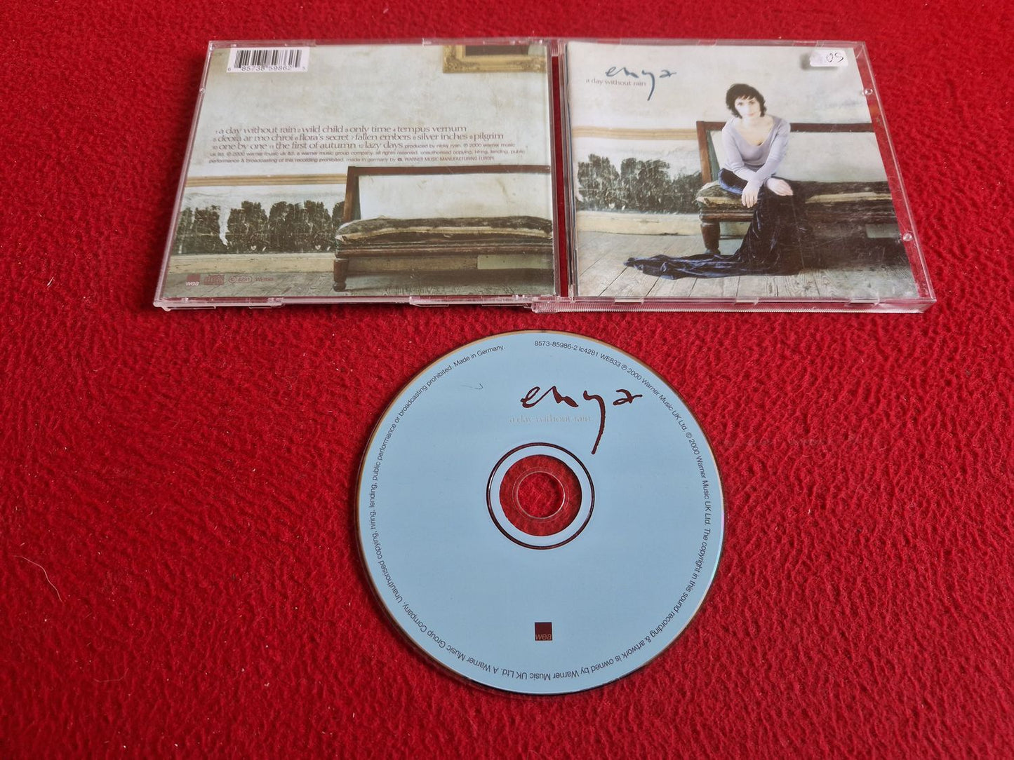 ENYA A DAY WITHOUT RAIN CD