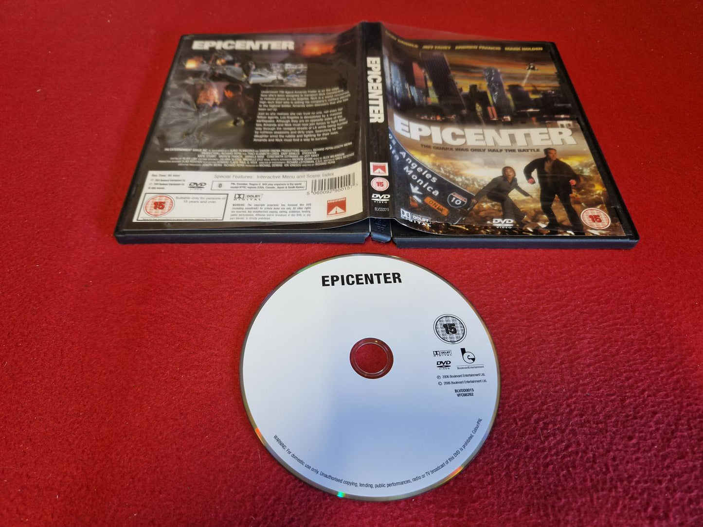 EPICENTER till DVD