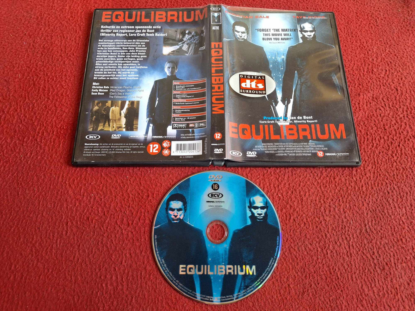 EQUILIBRUM DVD