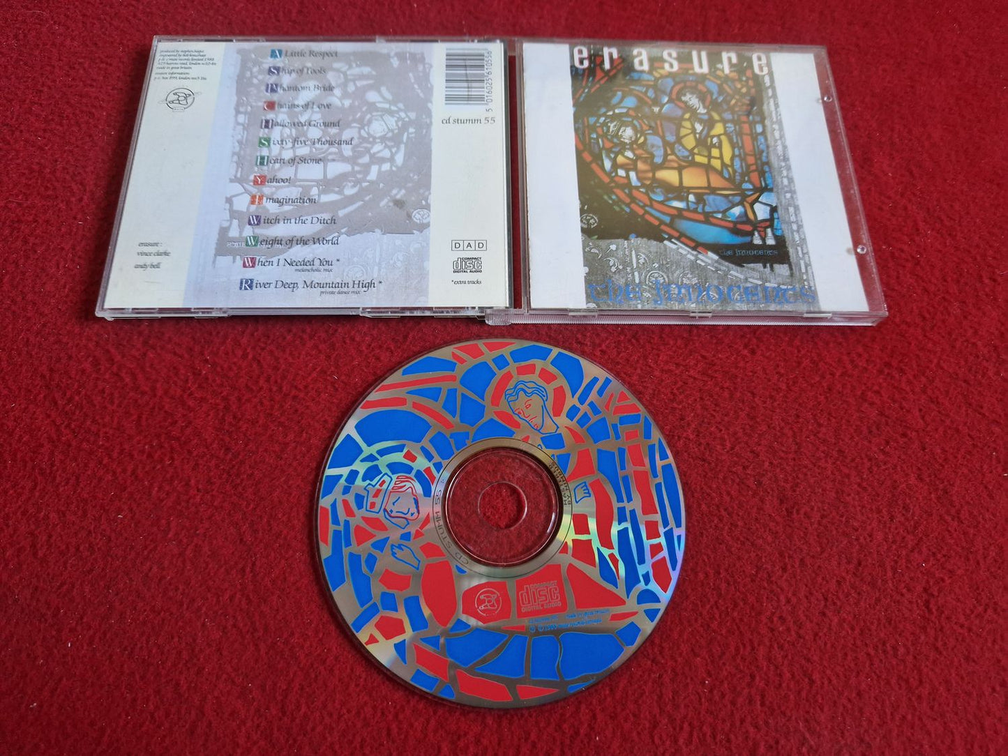 ERASURE THE INNOCENTS till CD