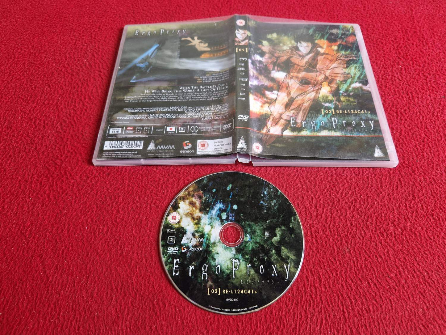 ERGO PROXY [ 02 ] [ JAPANSKT/ENGELSKT TAL ENGELSK TEXT ] DVD