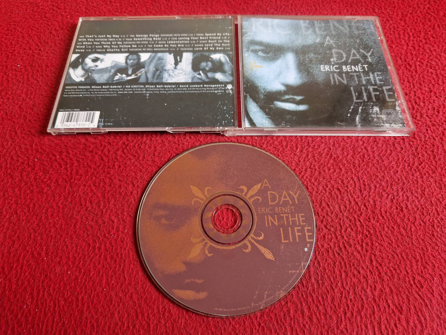 ERIC BENET A DAY IN THE LIFE CD