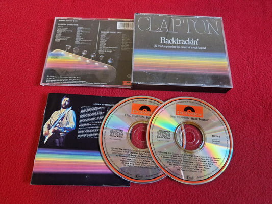 ERIC CLAPTON BACK TRACKIN' CD BOX