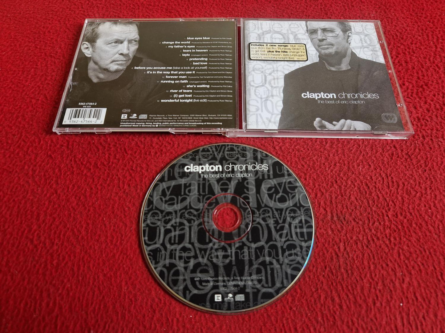 ERIC CLAPTON CHRONICLES THE BEST OF ERIC CLAPTON CD